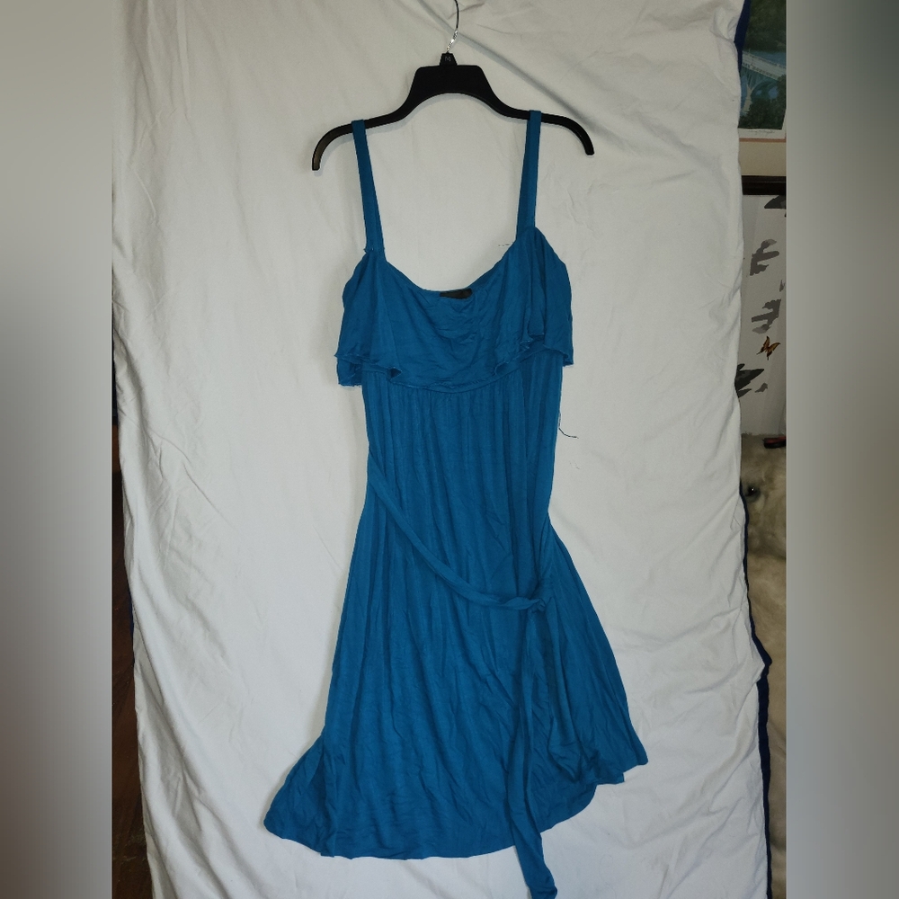Blue Sleeveless Dress